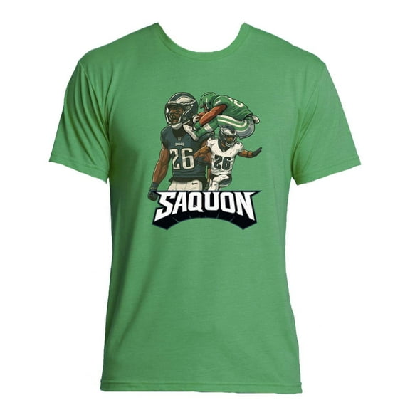 TRIBLEND Saquon Barkley Collage Philadelphia Shirt T-Shirt