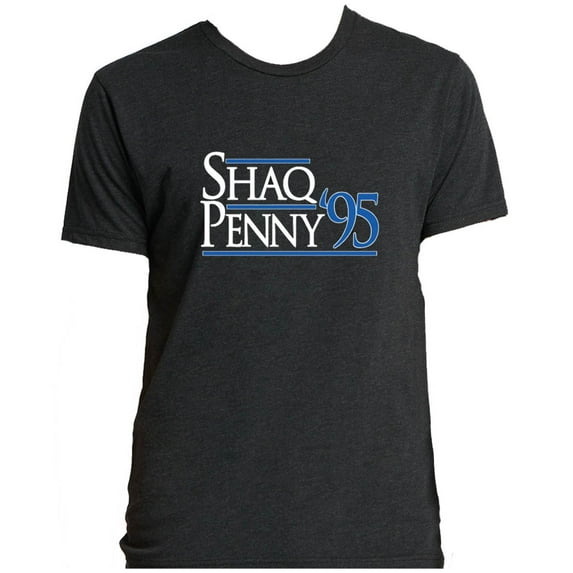 TRIBLEND Shaquille O'Neal Penny Hardaway Orlando 1995 Shirt T-Shirt