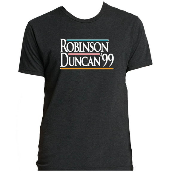 TRIBLEND Tim Duncan David Robinson San Antonio 99 Shirt T-Shirt