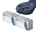 thumbnail image 1 of TRICARE Medical Nitrile Exam Gloves, Large, 400 Count, Berry Blue, Medical Grade, Low Derma, 3.5 Mil, 1 of 7