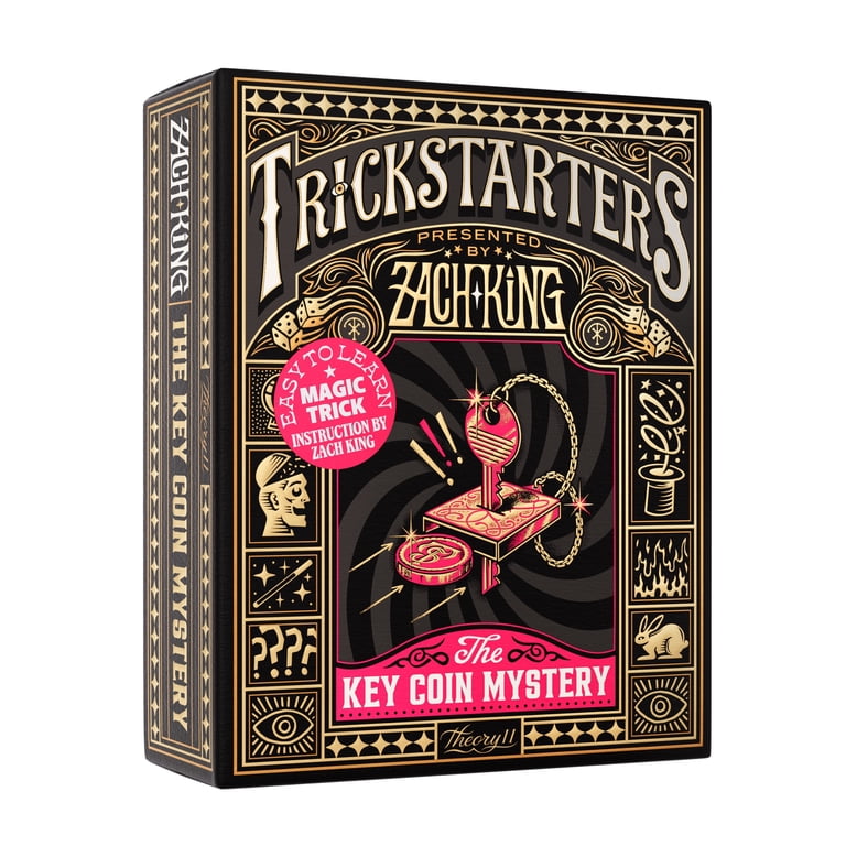 theory11, Trickstarters Magic Trick, Key Coin Mystery - Walmart.com