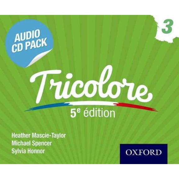 TRICOLORE 3 FIFTH EDITION AUDIO CD PACK