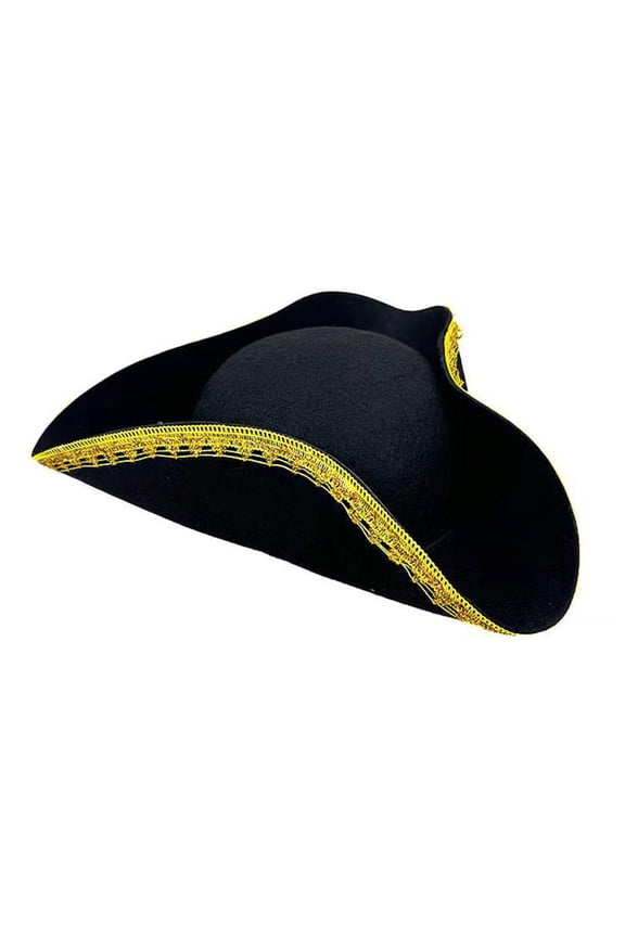 TRICORN HAT PARTY CARIBBEAN PIRATE ADULTS FANCY DR✨j R2F8