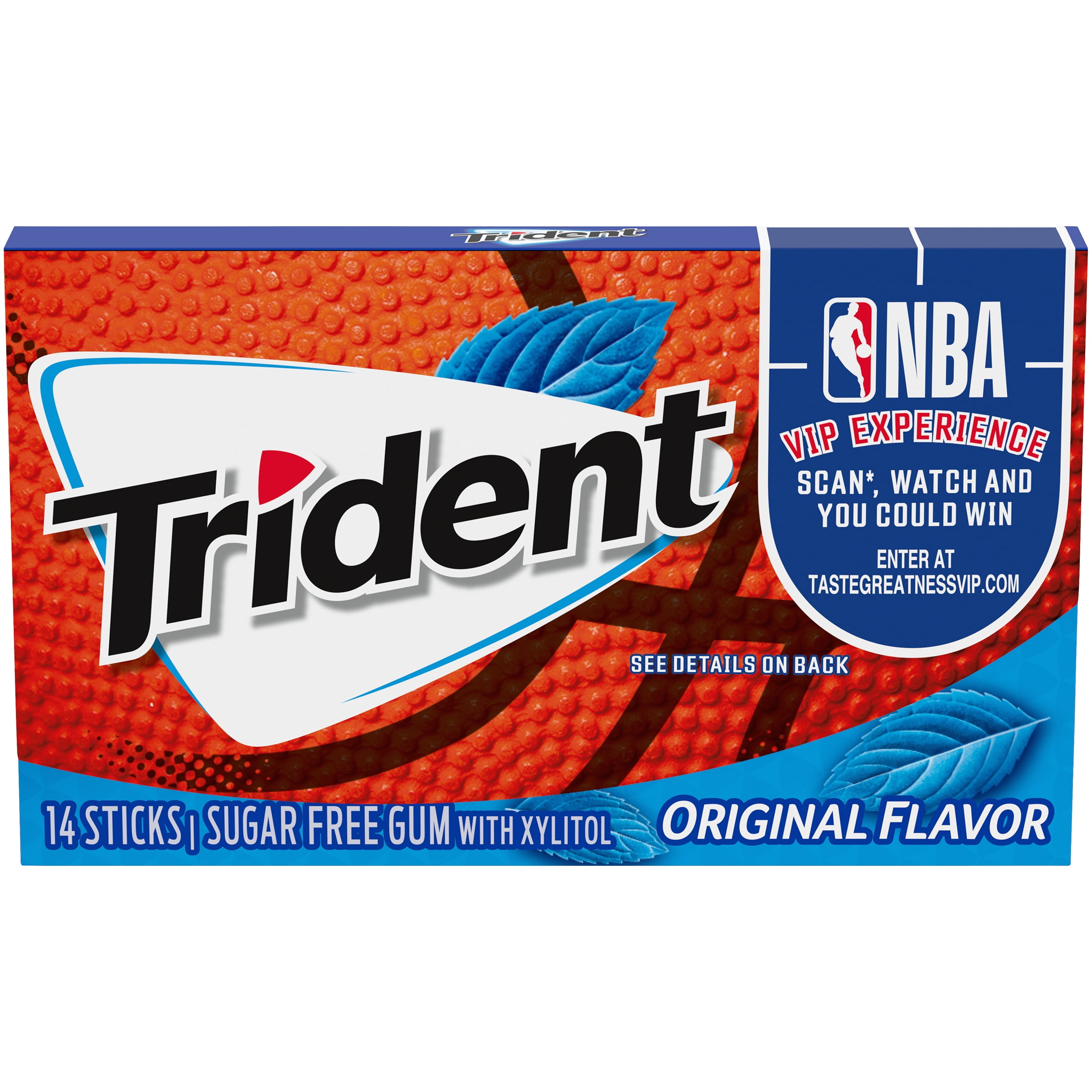 Trident Cannelle Sugar Free Gum, 12 paquets de 14 Maroc