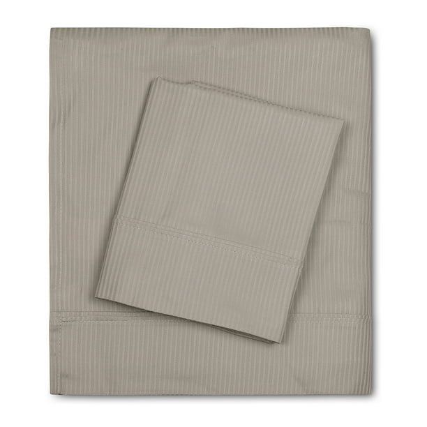TRIDENT Twin Sheet Set 300TC 100 Cotton, Sateen Weave, 16 Inch Deep
