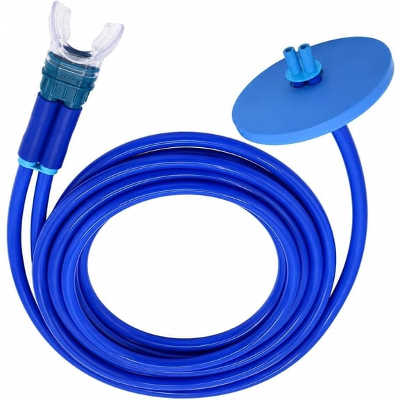 TRIES Swimming Breathing Tube With Floating Head Underwater Breathing Tube 3-Meter Swimming Breathing Tube Suitable For Adult Diving Swimming Water Sports And Outdoor Activities