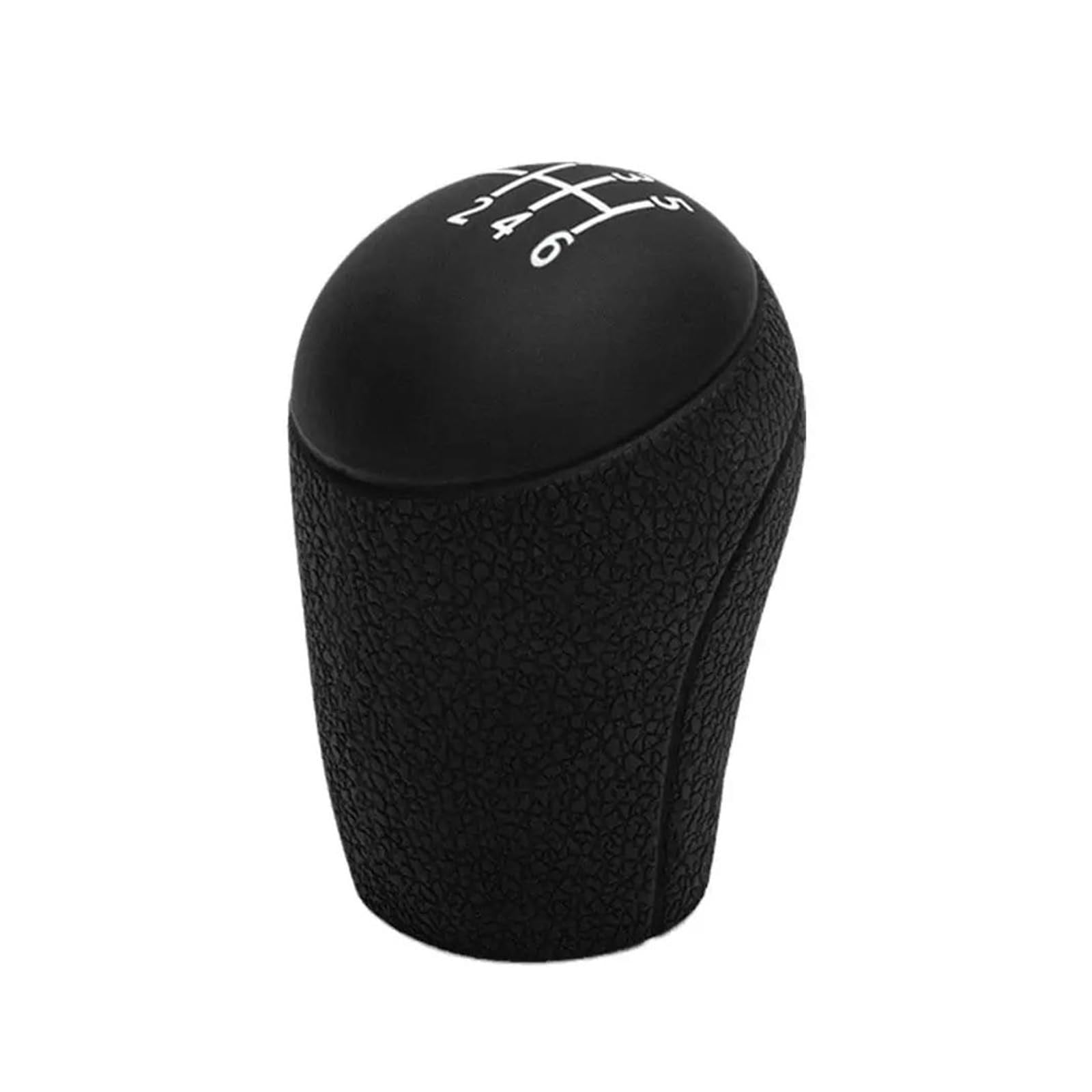 MPXBM For Golf For Jetta Car Manual Auto Silicone Gear Shift Knobs Bump Slip Cover Shifter Lever Protector Knob(Black,6 Speed)