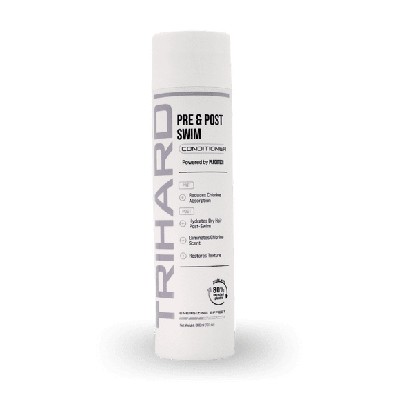TRIHARD Pre & Post Swim Conditioner | Swimmers Conditioner | Pre Swim Hair Protection | Chlorine Removal Solution
