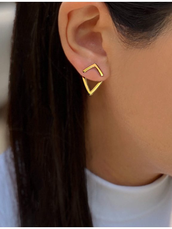 TRILL 2-Way Earring Jackets | 18K Gold Over Sterling Silver