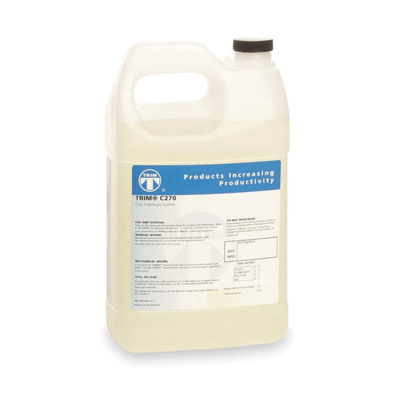 TRIM Cutting & Grinding Fluids C270/1G High Performance Synthetic Coolant, 1 gal Jug J101