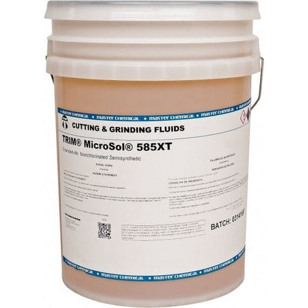 TRIM MicroSol 585XT Semisynthetic Cutting & Grinding Fluid, 5 Gal
