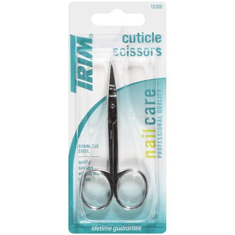 BEZOX Extra Fine Curved Cuticle Scissors, Super Thin Scissors for Cutical  Care Only, Professional Manicure Small Scissors, Stainless Steel Cuticle
