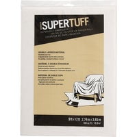 TRIMACO INC Trimaco SuperTuff Plastic And Paper Combination Drop Cloth - Pack of 16