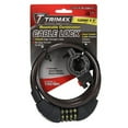 thumbnail image 1 of TRIMAX Locks  72 in. x 10 mm Medium Security Combination Lock with Quick Release Bracket-Coiled, 1 of 1