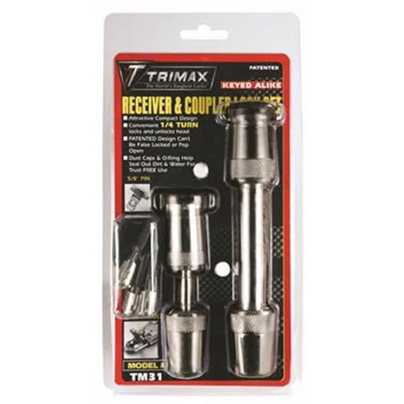 TRIMAX TM31 Trailer Hitch Pin - 0.62 In.