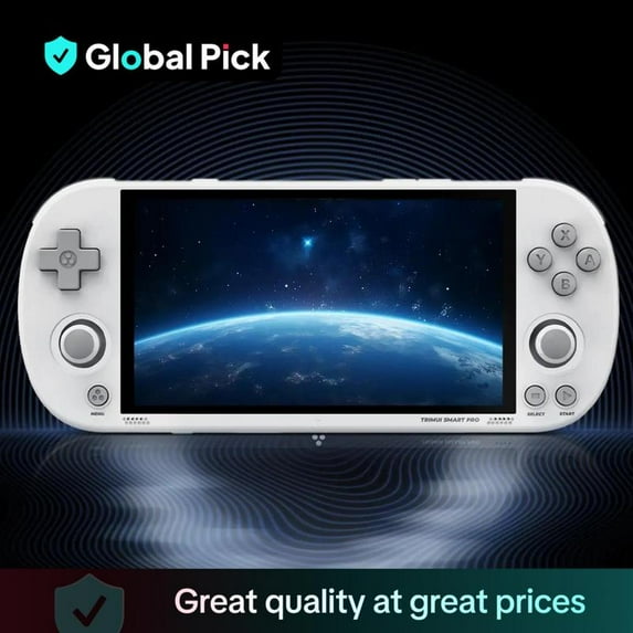 TRIMUI Smart Pro Handheld Game Console, Rechargeable 4.96 Inch IPS Screen Game Console, A133P Processor Game Console with 1280*720 Resolution, Game Peripherals, Gaming Set, Gaming Products