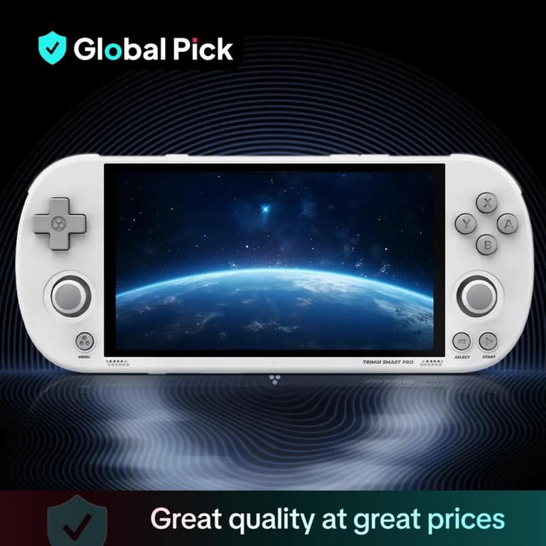 TRIMUI Smart Pro Handheld Game Console, Rechargeable 4.96 Inch IPS