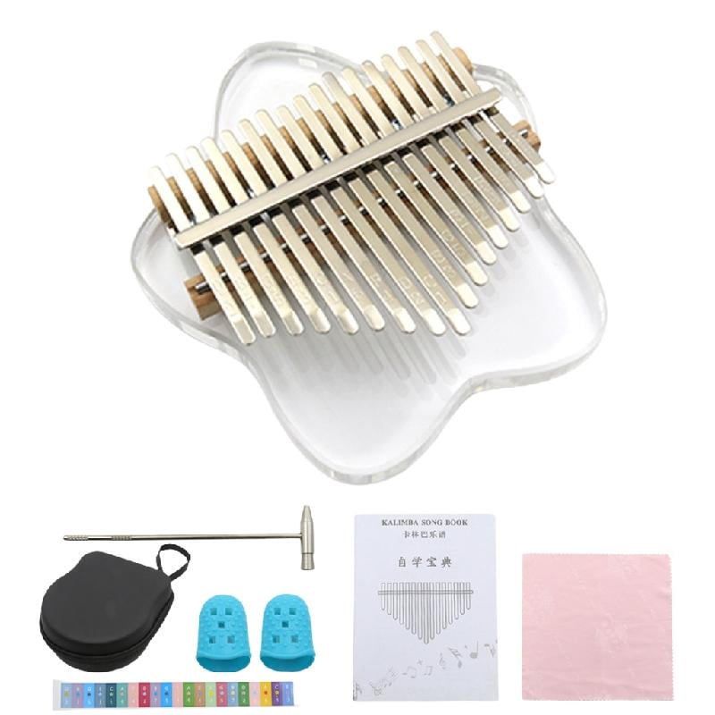 TRINGKY 17/21 Keys Finger Piano Thumb Instrument for Kids Adults ...