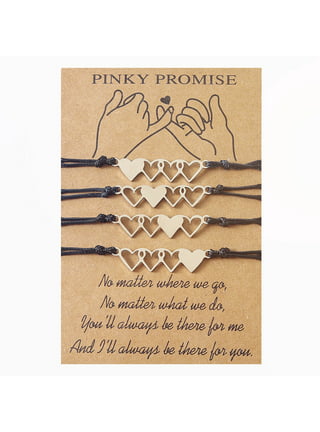 Friendship Beaded Bracelet, Bracelet Set, Matching Bracelets, Pinky Pr –  Doohickies & Such