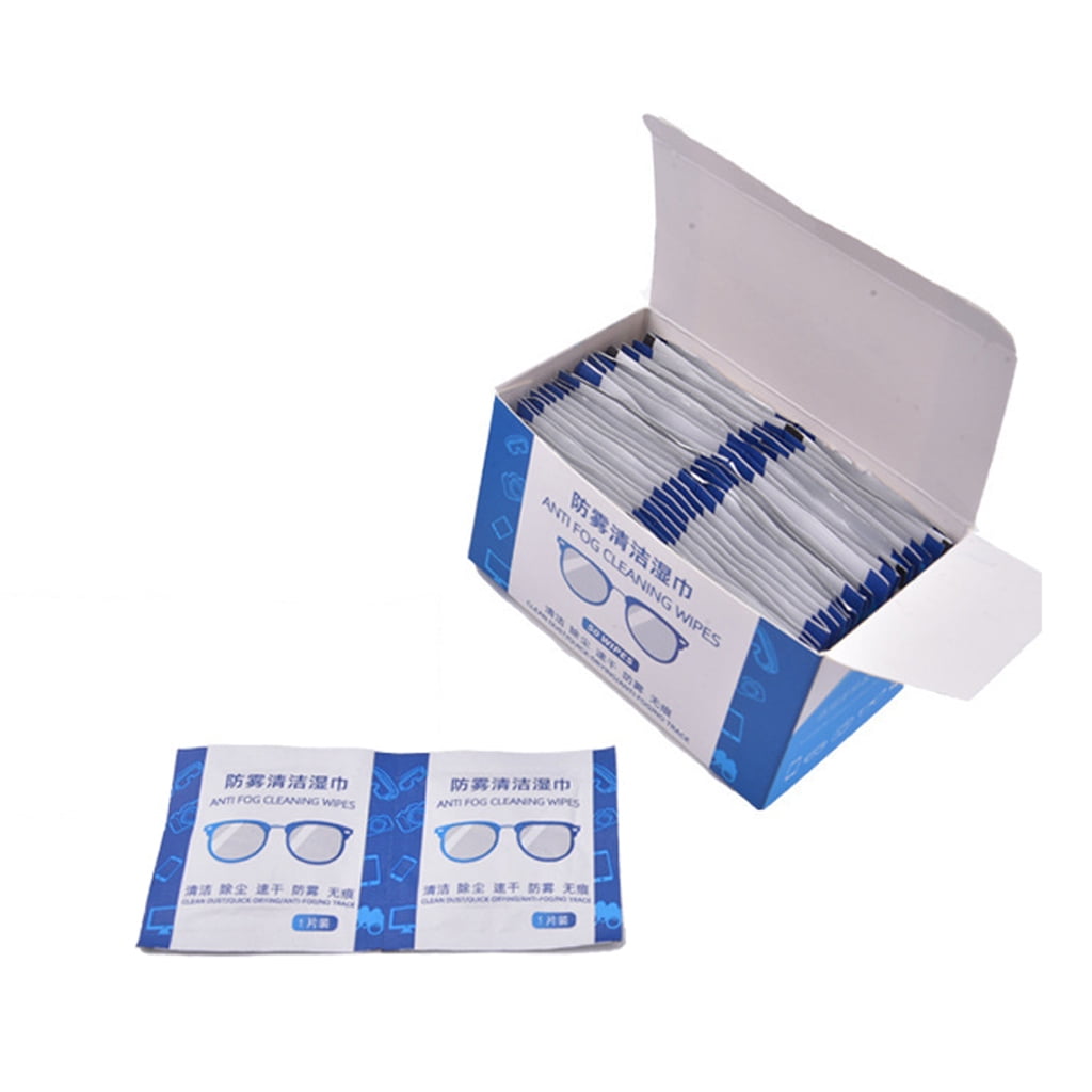 TRINGKY Antifog Lens Wipe Individually Wrapped Disposable Defogger