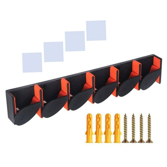 TRINGKY Fishing Rods Rack for Garage Rod Rack Holds Up to 6 Rods, Fishing Rod Holder