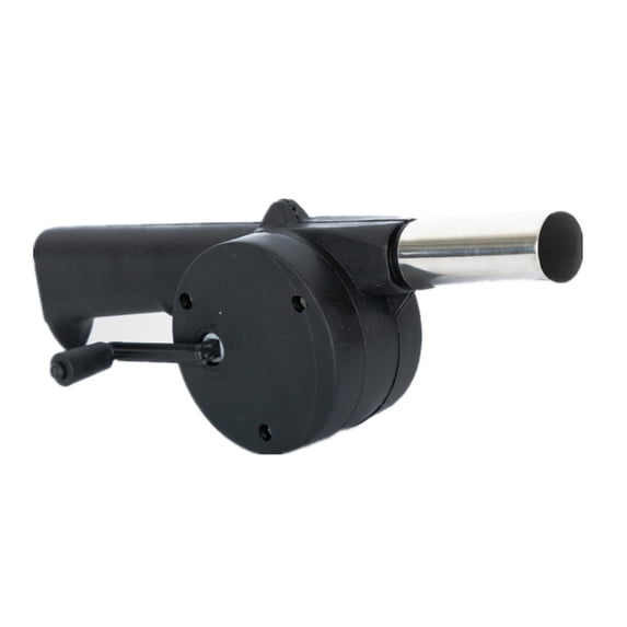 TRINGKY Manual Air Blower Portable Hand Crank Barbecue Fan Hand Powered Grill Blower