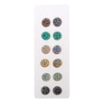 thumbnail image 1 of TRINGKY Pack of 12 Mus11m Multi-Use for Rhinestone Magnetic Scarf Brooch Round Hijab Pin, 1 of 19