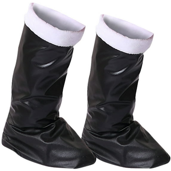 TRINGKY Santa Clause Boots Christmas Footwear Accessories for Christmas Party Carnival