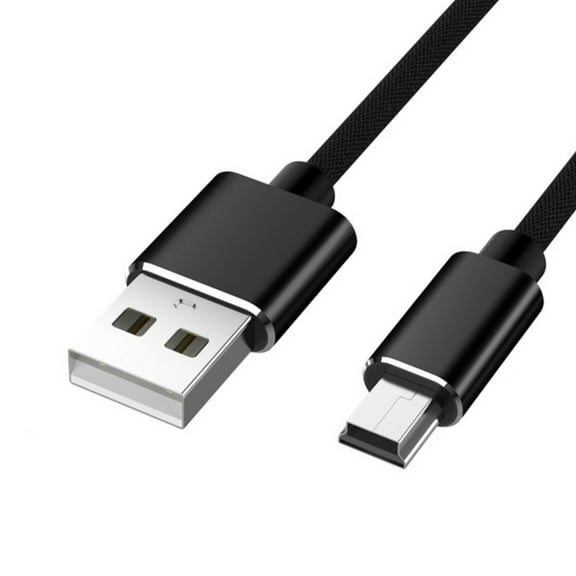 TRINGKY USB 2.0 Type A to Mini B Cable Braided Charging Cord Premium USB 2.0 to Mini USB Cable 1M/39Inch Length