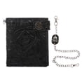 thumbnail image 1 of TRINGKY Vintage Skull Leather Wallet With Anti Theft Chain Men Bifold ID Credit Card Ho, 1 of 10