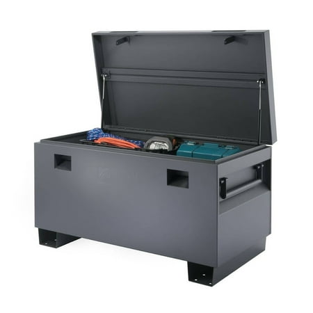 TRINITY | 45" Job Site Box | Matte Rust-Resistant Powder Coated Finish - Gray