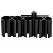 TRINITY 5 Round Shell Holder for 12 Gauge Weaver Rail Glass Filled Polymer Black