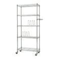 thumbnail image 1 of 5-Shelf Steel Pantry Organizer with Shelf Dividers, 1 of 9