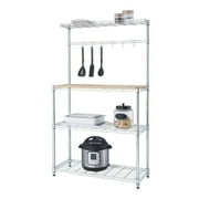TRINITY EcoStorage  36x14x60 Commercial Bakers Rack - Chrome