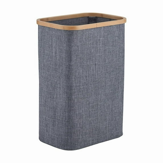 TRINITY EcoStorage® Bamboo Laundry Station, White