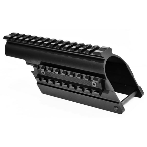 TRINITY Picatinny Weaver Rail Scope Mount 13 Slots Fit Mossberg 500 Maverick 88 12 GA.