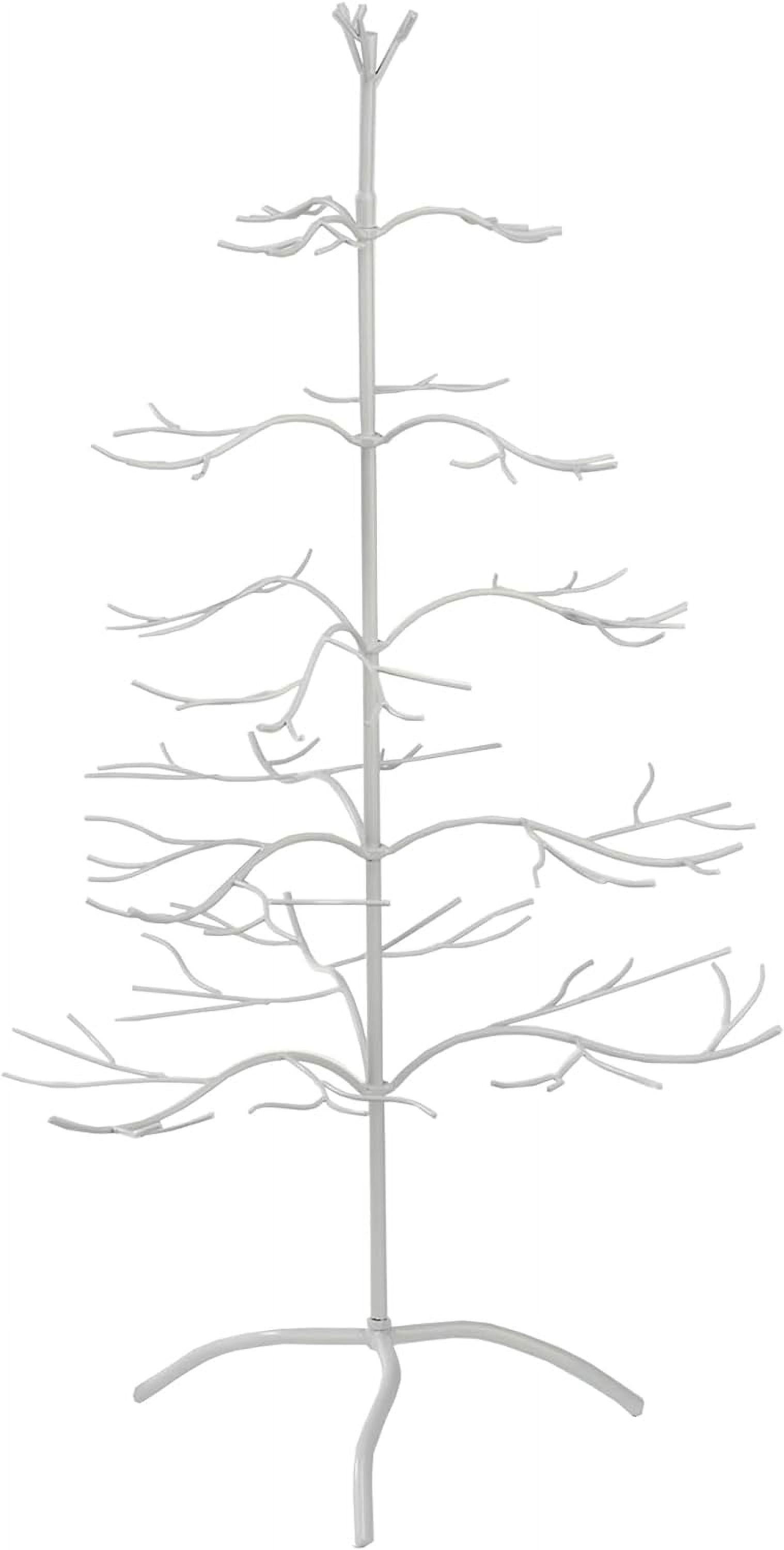 TRIPAR Metal Ornament Display Tree and Jewelry Organizer 36” Wire