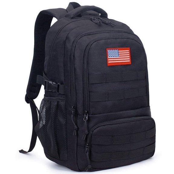 TRIPGEAR 30L Camo Casual Backpack, Water-Resistant Laptop bag with Reflective Strips