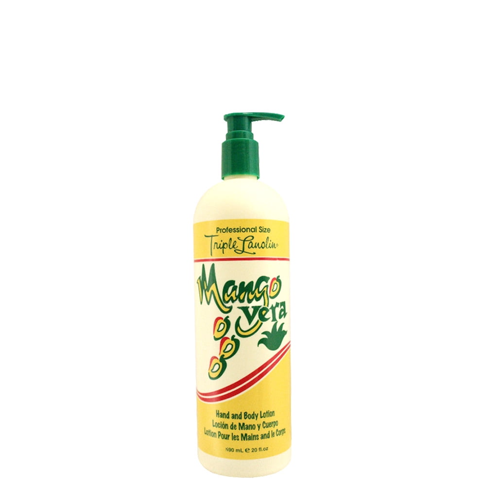 TRIPLE LANOLIN Massage Mango Vera Hand & Body Lotion MA40138