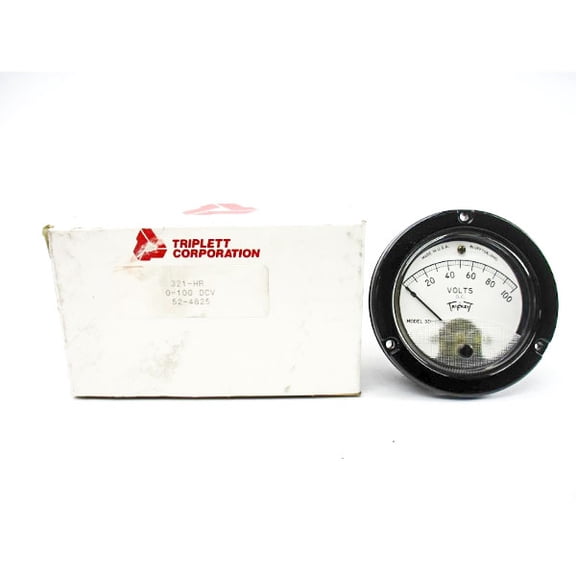 TRIPLETT 321-HR 0-100VDC NSMP