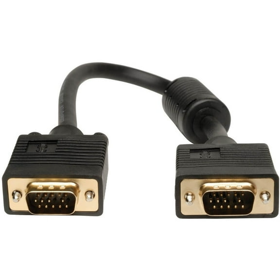Tripp Lite 1ft VGA Coax Monitor Cable, High Resolution Cable with RGB Coax