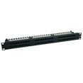 thumbnail image 1 of TRIPP LITE 48-Port 1U Rackmount Cat6 110 High Density Patch Panel, 568B, RJ45 Ethernet, 1 of 4