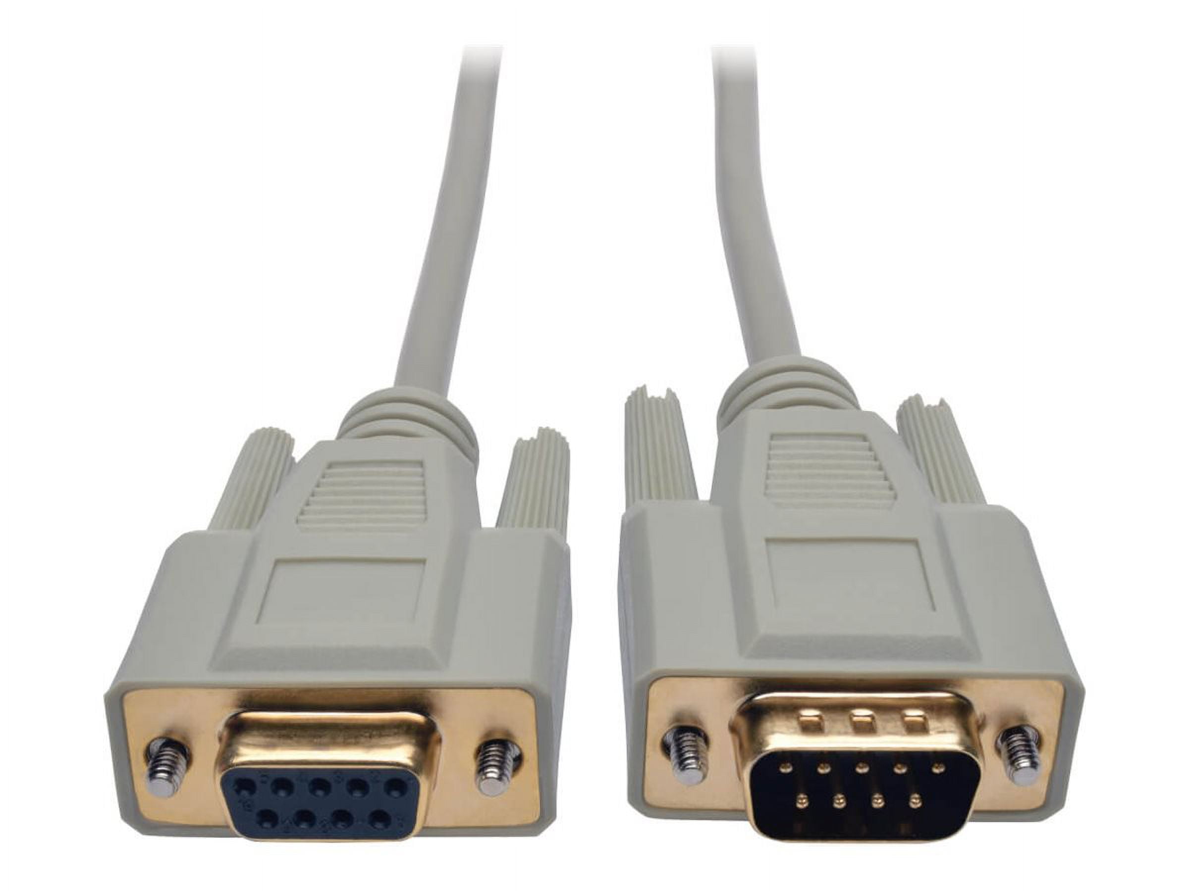 Tripp Lite 6ft Serial DB9 Serial Extension Cable, Straight Through (DB9 M/F)