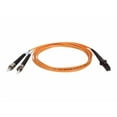 thumbnail image 1 of Eaton Tripp Lite Series Duplex Multimode 62.5/125 Fiber Patch Cable (MTRJ/ST), 2M (6 ft.) - Patch cable - ST multi-mode (M) to MT-RJ multi-mode (M) - 1.8 m - fiber optic - duplex - 62.5 / 125 micron - orange, 1 of 2