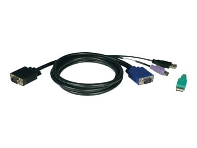 Tripp Lite 6ft USB/PS2 Combo Cable Kit for NetController KVM B040 & B042 Series