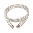 thumbnail image 1 of Eaton Tripp Lite Series Cat5e 350 MHz Snagless Molded (UTP) Ethernet Cable (RJ45 M/M), PoE - White, 5 ft. (1.52 m) - Patch cable - RJ-45 (M) to RJ-45 (M) - 5 ft - UTP - CAT 5e - IEEE 802.3ab/IEEE 802.5 - molded, snagless, stranded - white, 1 of 4