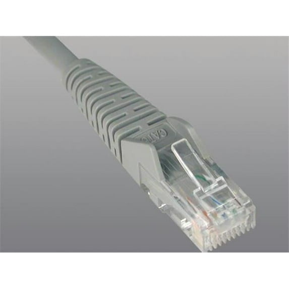 TRIPP LITE Cat6 Gigabit Patch Cable - Gray - 2ft