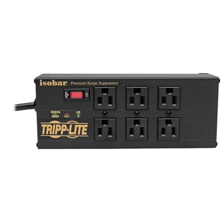 Tripp Lite, TRPIBAR6ULTRAUS, 6-Outlet Surge Suppressor/Protector, 1 Each