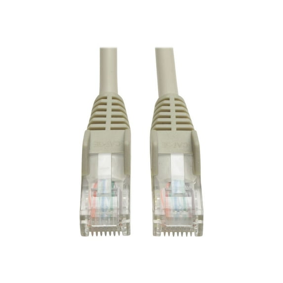 Tripp Lite Cat5e Patch Cable - 1 X Rj-45 Male - 1 X Rj-45 Male - 3ft - Gray (n001003gy)