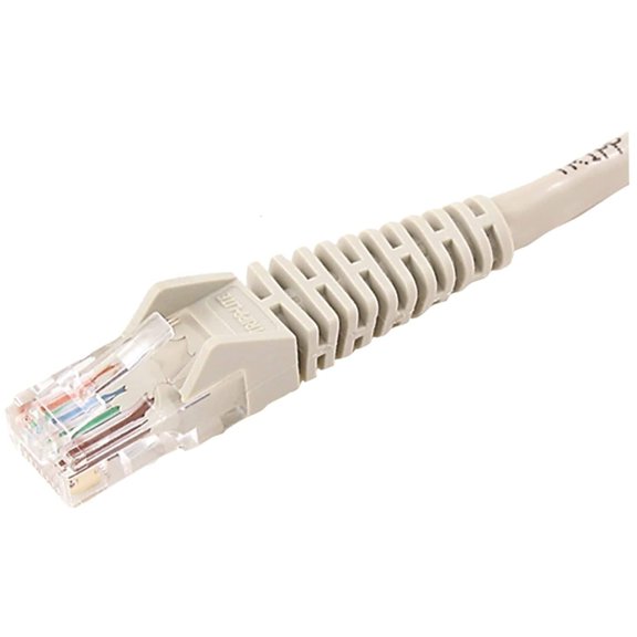 Tripp Lite 10ft Cat5e 350MHz Snagless Molded Patch Cable (RJ45 M/M) - Gray